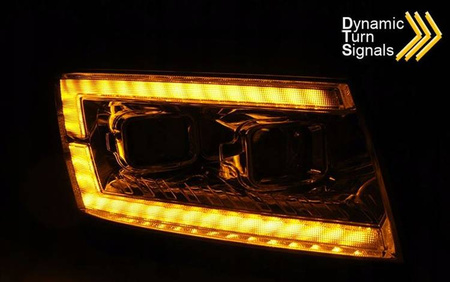 Led Tube Chrome faruri pentru Vw Crafter Ii 2017-