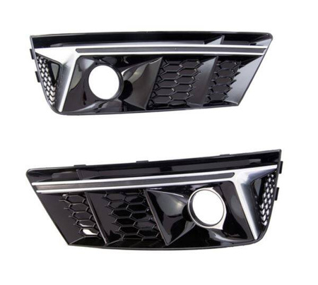 HALOGEN BEZELS AUDI A4 B9 8W 15-19 STANDARD