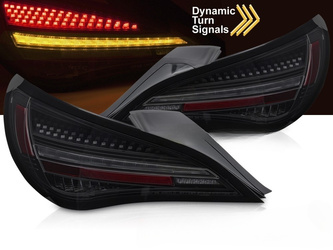 Lumini spate pentru Mercedes CLA C117 negru fum LED