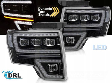 Faruri full LED pentru Ford F150 MK12 08-14
