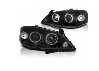 Faruri Opel Astra G 97-04 Ring Ccfl negru