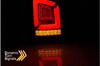 Lumini cu LED-uri vw t5 03-09 roșu fum complet condus dts