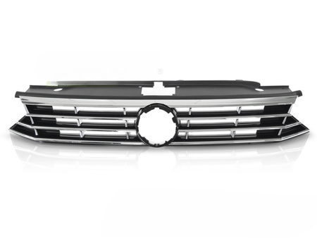 grilă frontală cromată SPORT STYLE pentru VW Passat B8 2014-2019