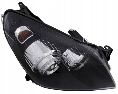 Faruri Opel Astra III H BLACK RINGI