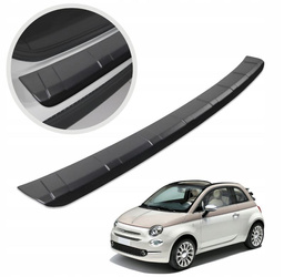 Banda de protectie bara spate pentru FIAT 500X 2015-2018 | ABS