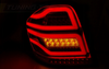 Mercedes M-Class W164 09-11 Red Smoke Led