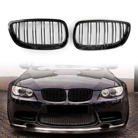 GRILĂ (RINICHI) BMW E92 E93 10-13 NEGRU LUCIOS M3