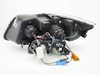 Faruri XENON LED negre pentru BMW E90/E91 LCI