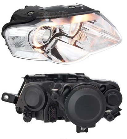 Faruri VW Passat B6 CHROM RINGS