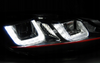 Lămpi Vw Golf Vi 6 08-12 U-tip Negru Red Line Drl