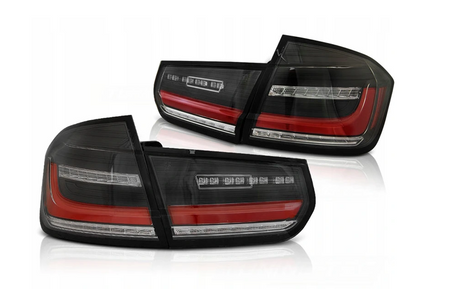 BLACK DTS LED DYNAMIC LAMPS pentru BMW F30 11-18