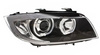 Lămpi BMW E90 E91 05-11 inele led negru H7/H7 DEPO