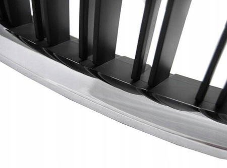 Grilă de rinichi BMW F10 F11 M5 Look Chrome negru