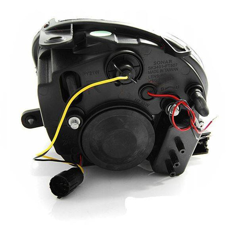 Lămpi pentru lentile fiat 500 07- negru