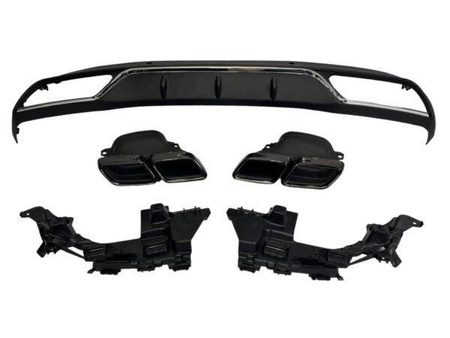 DIFUZOR MERCEDES W205 AVANDARDE STANDARD NEGRU