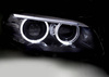 F10 F11 lumini față 10-13 RINGI LED DRL BLACK X
