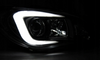 Subaru Impreza Ii Gd 06-07 negru Tube negru lămpi cu LED-uri