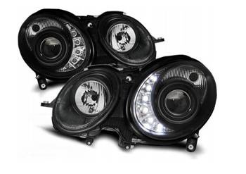 Lămpi noi Mercedes W211 Clasa E 02-06 Negru Led