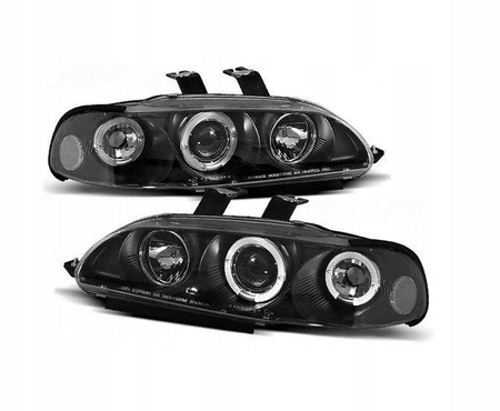 Faruri Honda Civic V BLACK RING BLACK RING