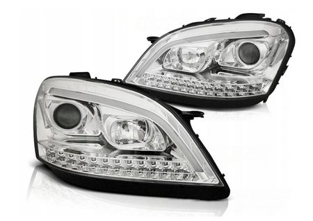 Mercedes W164 Ml M-Class 05-07 Chrome Led Seq
