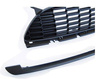 Mini Cooper grilă neagră 10-14 r56 r57 r55 jcw stil negru mat negru