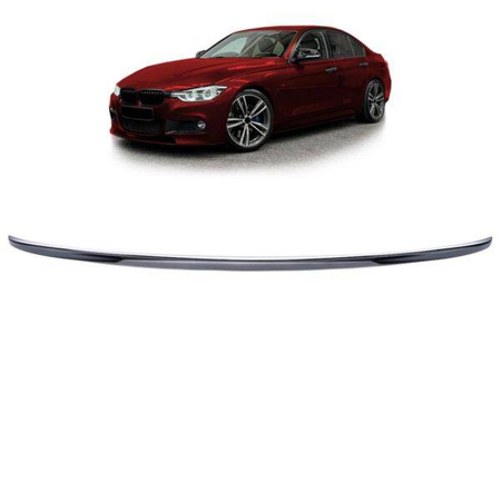 CAP SPOILER pentru BMW F30 11-18 SEDAN GLOSS BLAC