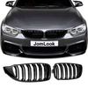 GRILA DE RINICHI BMW F32 F33 F36 DUAL SLAT NEGRU LUCIOS
