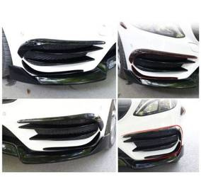 Przednie Spoiler Aero Mercedes W205 Amg Line Flaps