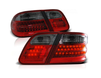 Mercedes W210 95-02 Roșu Fum roșu a condus lumini LED-uri