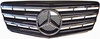 GRILĂ FRONTALĂ MERCEDES W211 06-09 CROM/NEGRU