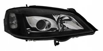 Faruri Opel Astra G Black Clear
