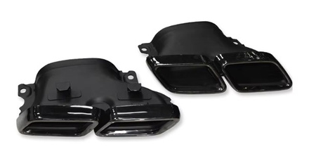 Vârfuri de eșapament Mercedes W213, GLC X253 negru