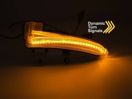 Semnalizatoare pentru SKODA SUPERB III 15-18 LED ALB