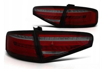 Diode secvențiale cu fum roșu pentru Audi A4 b8 12-15 sedan