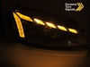 Faruri VW Golf 7 17-19 LED drl seq negru