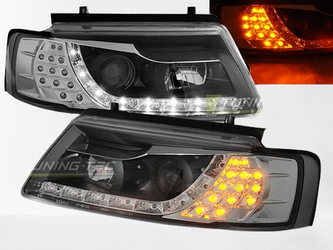 VW Passat B5 faruri BLACK DAYLIGHT BLACK DAYLIGHT