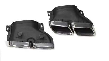 Vârfuri de eșapament Mercedes W213, GLC X253 crom