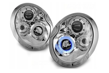 Faruri Mini Cooper 01-06 Ringi Chrome
