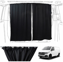 Perdele opace cabină față pentru VW TRANSPORTER VI T6.1 2019-2023