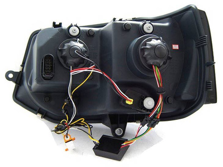 Faruri noi VW T5 10-15 LED TUBE BLACK T6 LOOK DRL LIFT