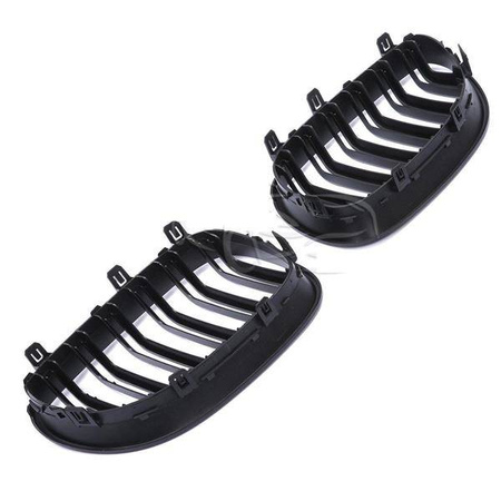 GRILĂ (RINICHI) BMW E60 E61 03-10 LOOK M5 NEGRU MAT