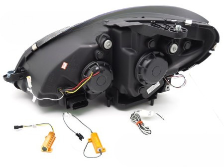 Faruri Faruri cu LED Mercedes C-Class W204 Indicator dinamic de direcție