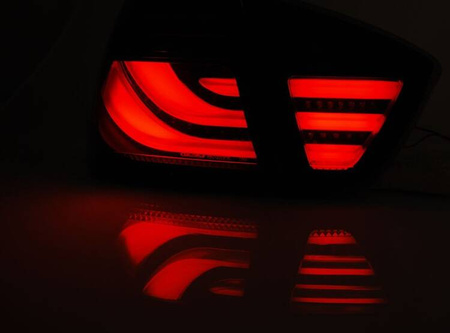 Bmw E90 05-08 fum negru a condus lumini de bară negru