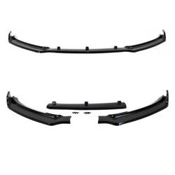 SPOILER FAȚĂ AUDI A4 B8 11-15 NEGRU LUCIOS