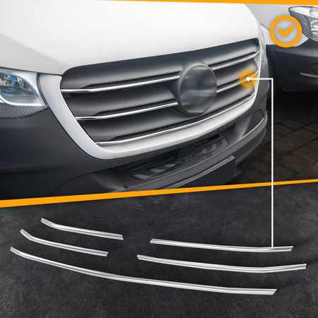 Grilă GRILL grilă mulaje Mercedes Sprinter W907 2018+