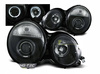 Faruri Mercedes W210 95-99 e-Class 95-99 ringi negru