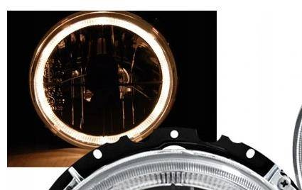 Faruri VW GOLF I 1 RINGI CHROME ZEWN. DE LA COR