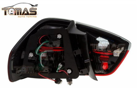 BMW E90 05-08 roșu fum roșu LED lămpi DEPO