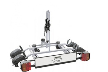 Platforma de transport pentru biciclete pentru 2 biciclete cu cârlig de remorcare Titan Amos