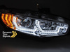 Faruri pentru Honda Civic X '16-'21 crom LED